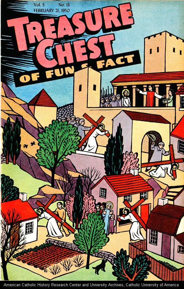 Comic Book Cover For Treasure Chest of Fun and Fact v5 13