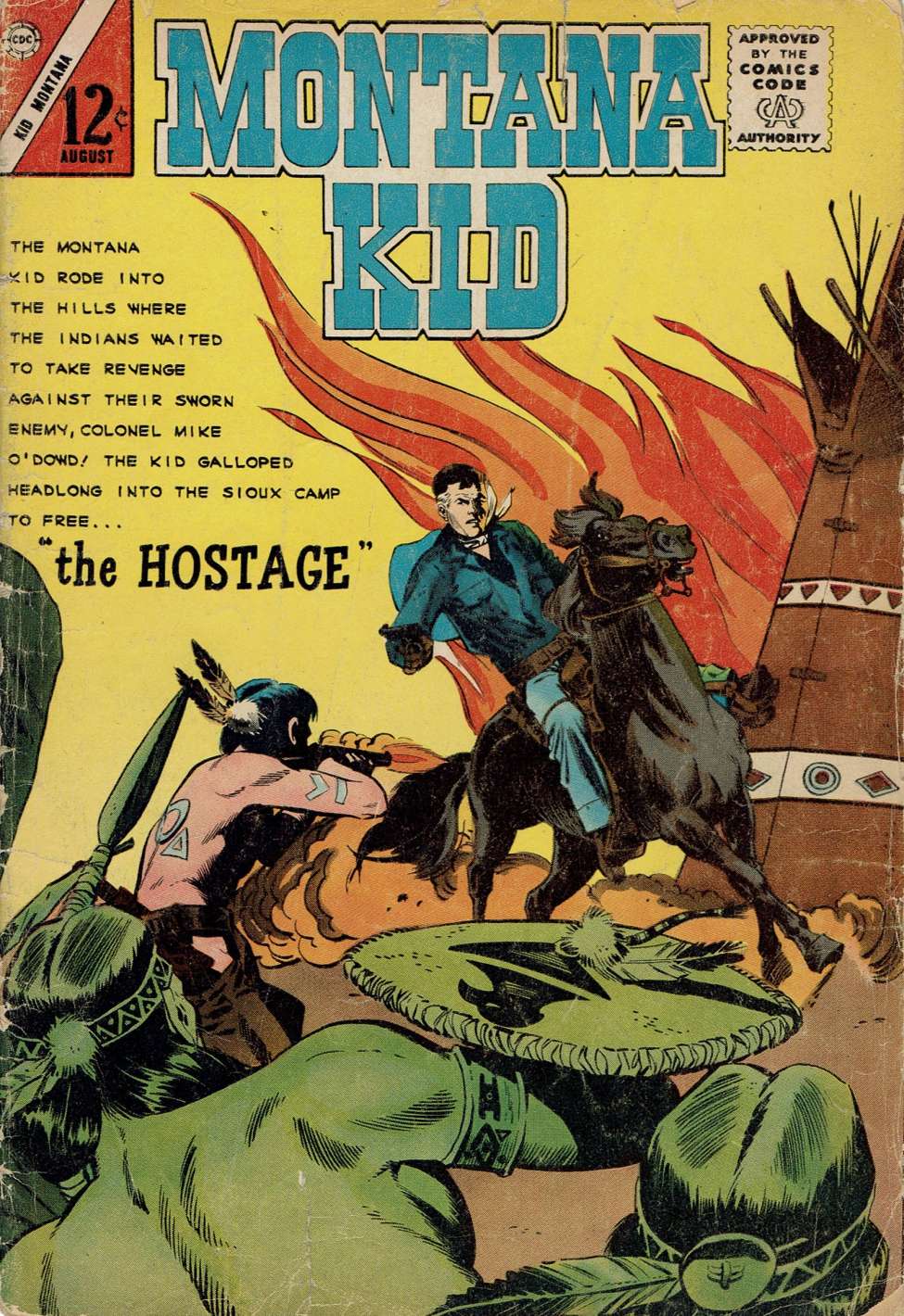 Comic Book Cover For Kid Montana 47 - Version 1