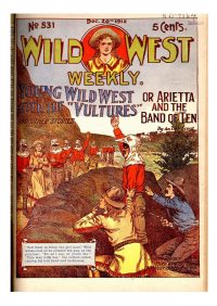 Large Thumbnail For Wild West Weekly 531 - Young Wild West After The Vultures