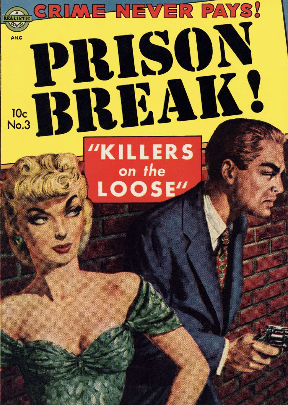 Comic Book Cover For Prison Break! 3