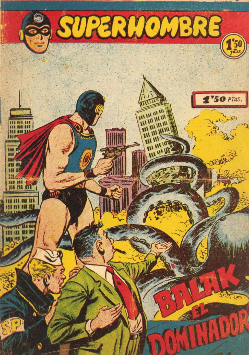 Comic Book Cover For Superhombre 4 Balak el Dominador