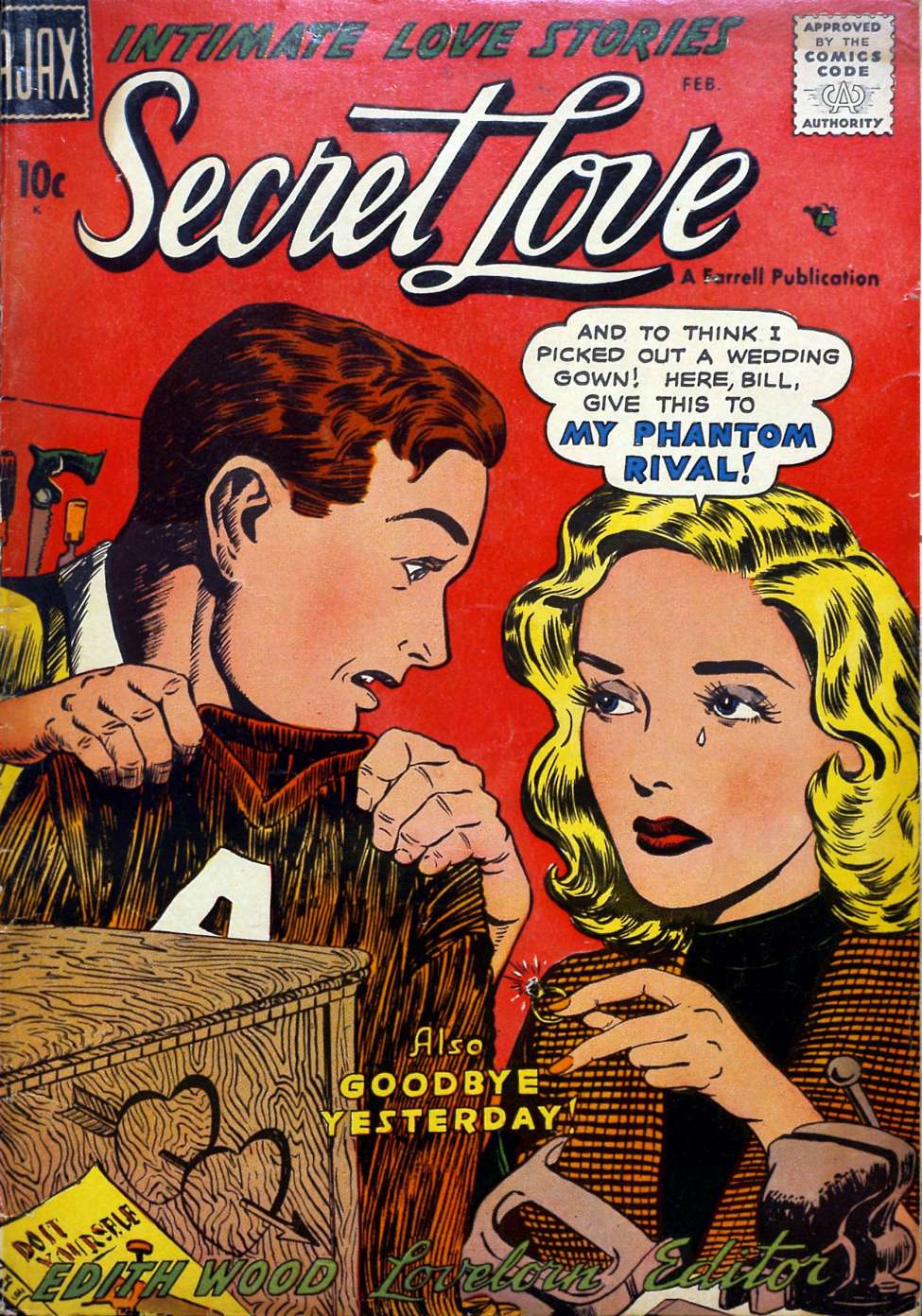 Comic Book Cover For Secret Love 5