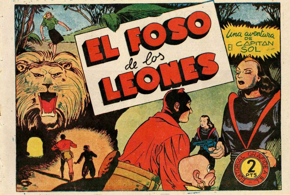 Comic Book Cover For Capitan Sol 8 - El foso de los leones