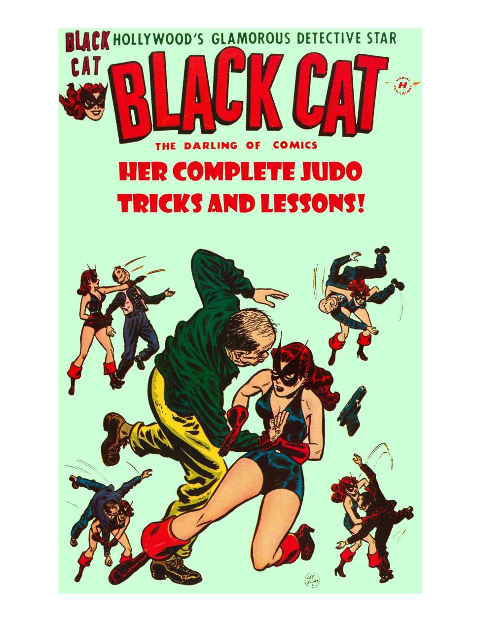 Book Cover For Black Cat Collected Judo Lessons