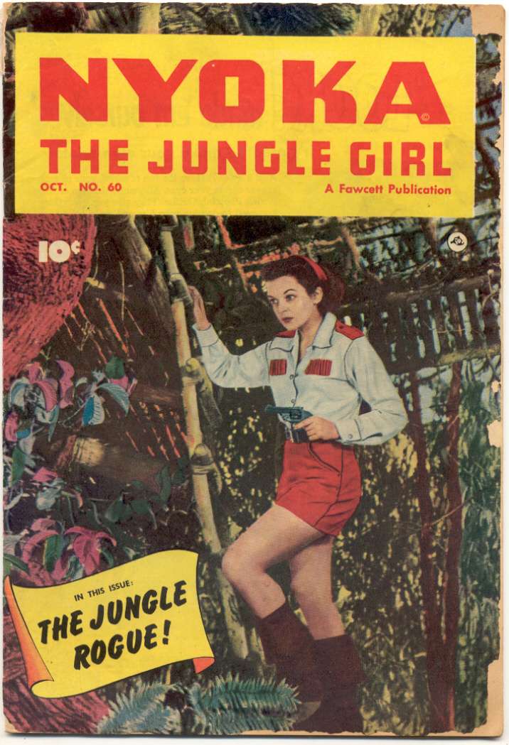 Book Cover For Nyoka the Jungle Girl 60 - Version 1