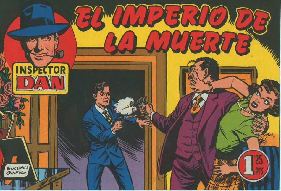 Comic Book Cover For Inspector Dan 26 - El Imperio de la Muerte
