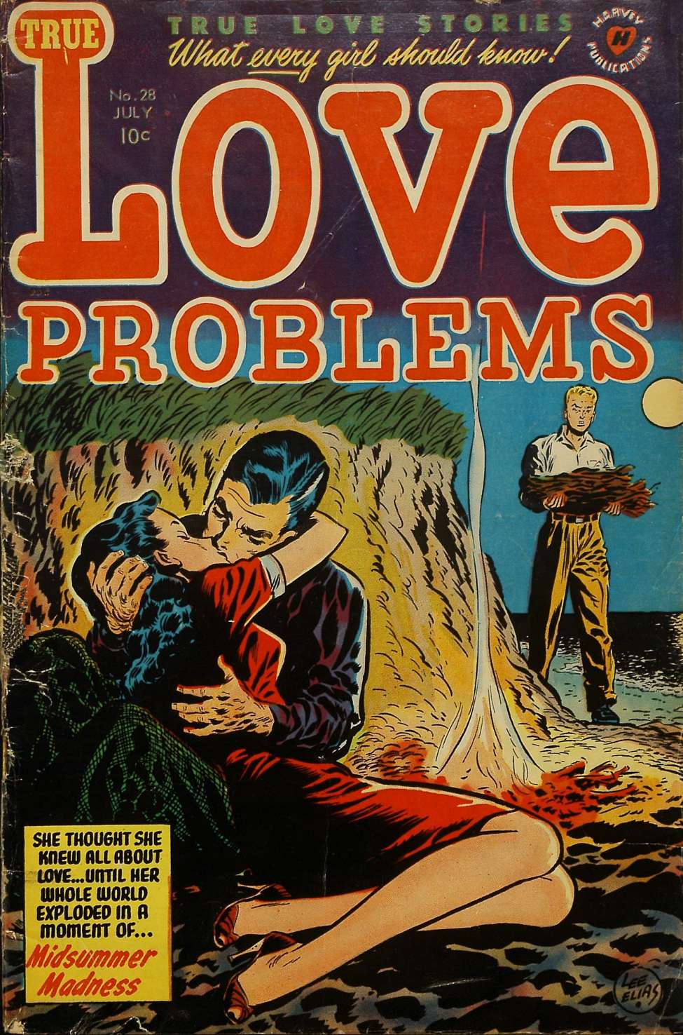 Comic Book Cover For True Love Problems and Advice Illustrated 28
