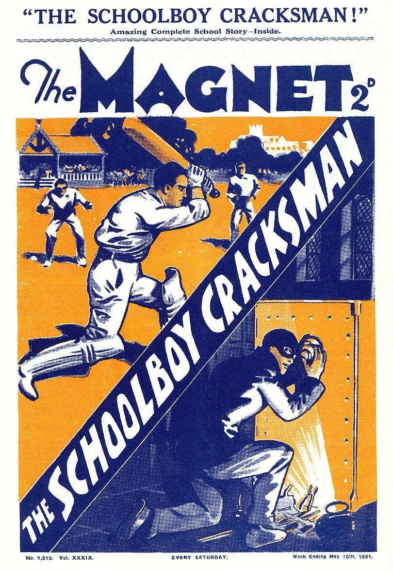 Book Cover For The Magnet 1213 - The Schoolboy Cracksman!
