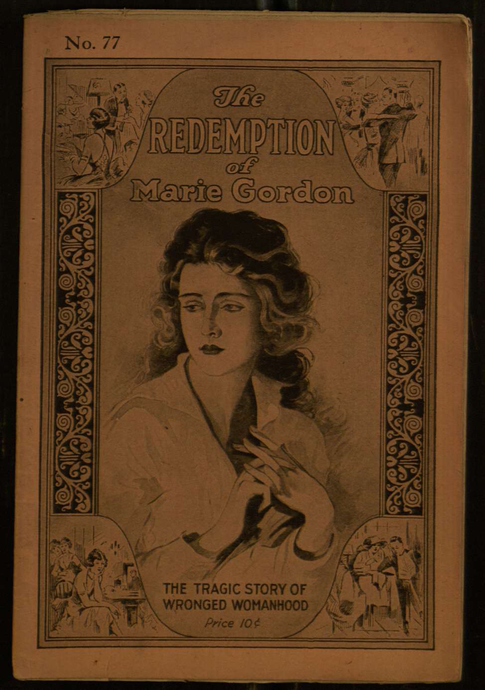 Book Cover For The Redemption of Marie Gordon 77 - Cora Lane Sherman