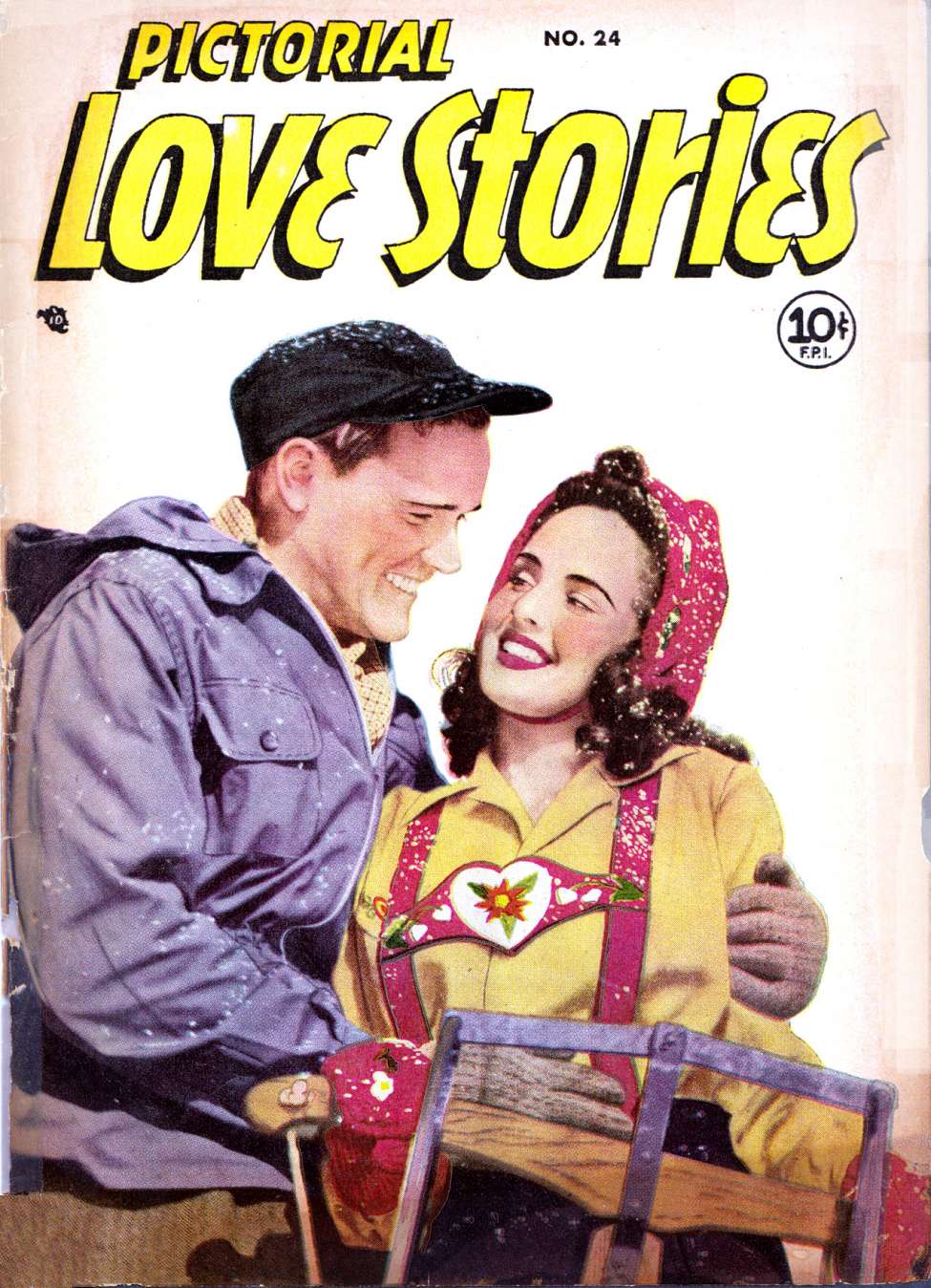Comic Book Cover For Pictorial Love Stories 24 - Version 1