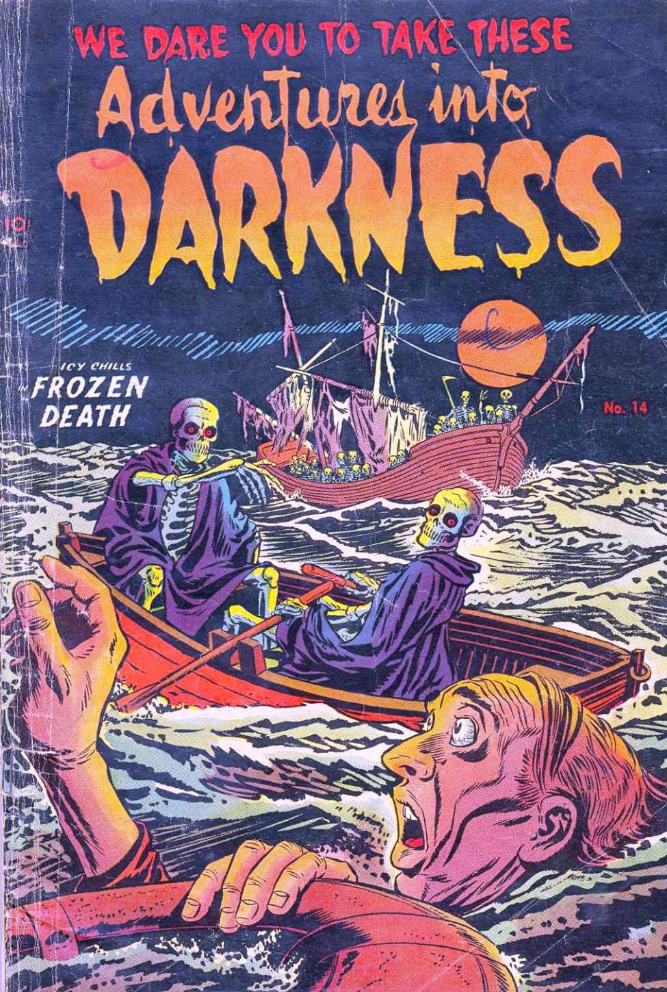 Book Cover For Adventures into Darkness 14