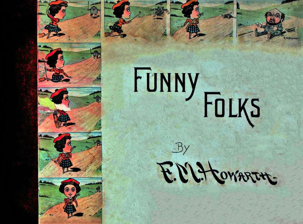 Book Cover For Funny Folks - E.M. Howarth