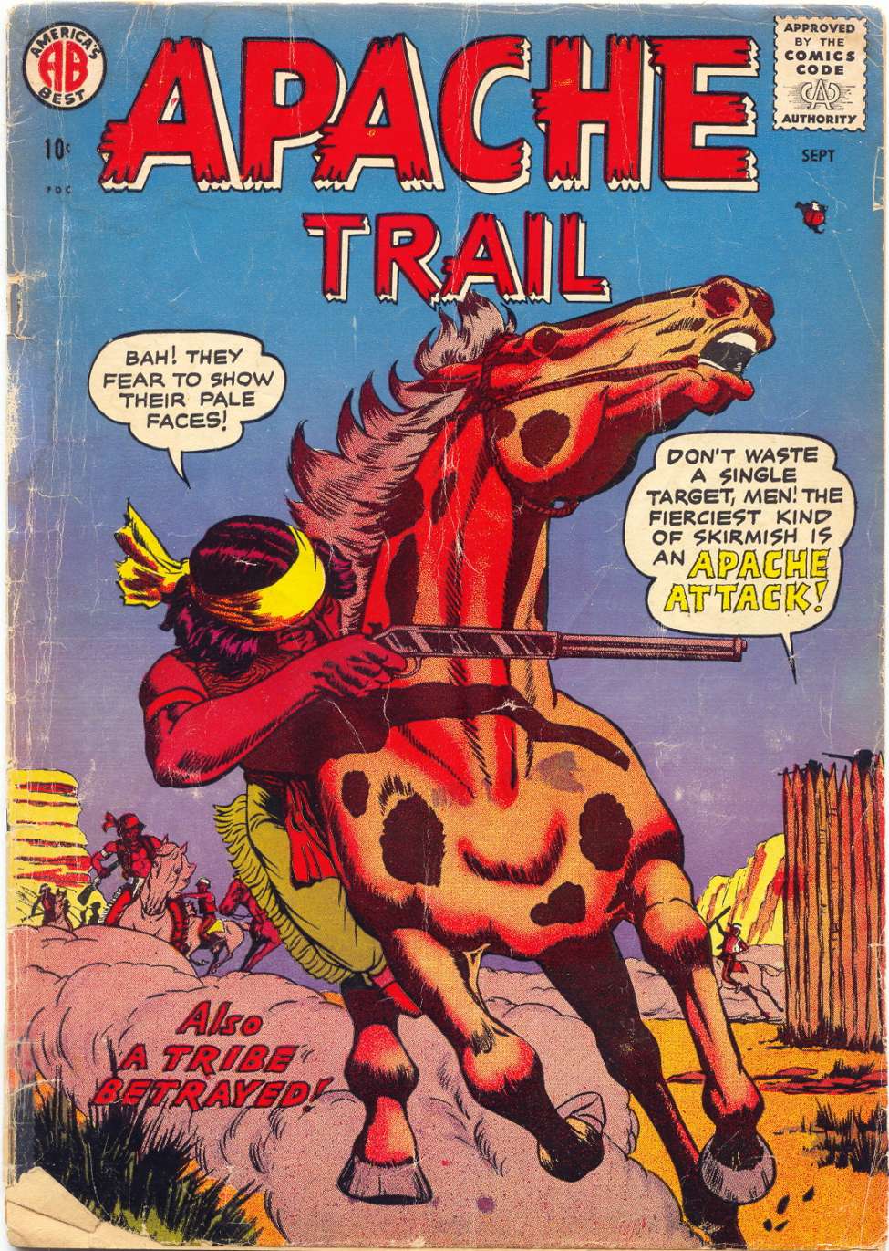Comic Book Cover For Apache Trail 1 - Version 1