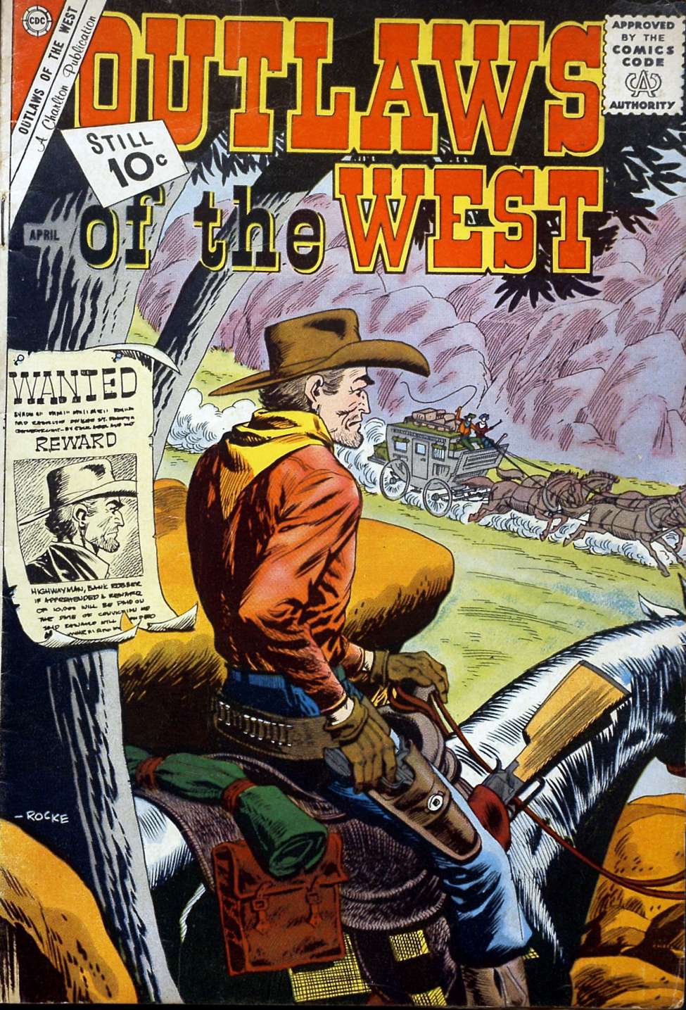 Book Cover For Outlaws of the West 36