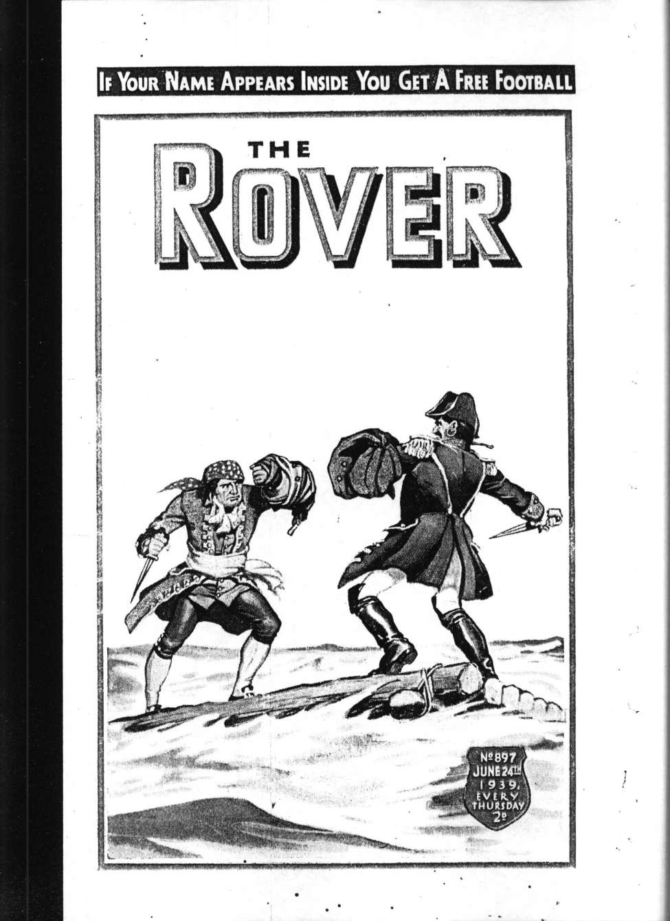 Book Cover For The Rover 897