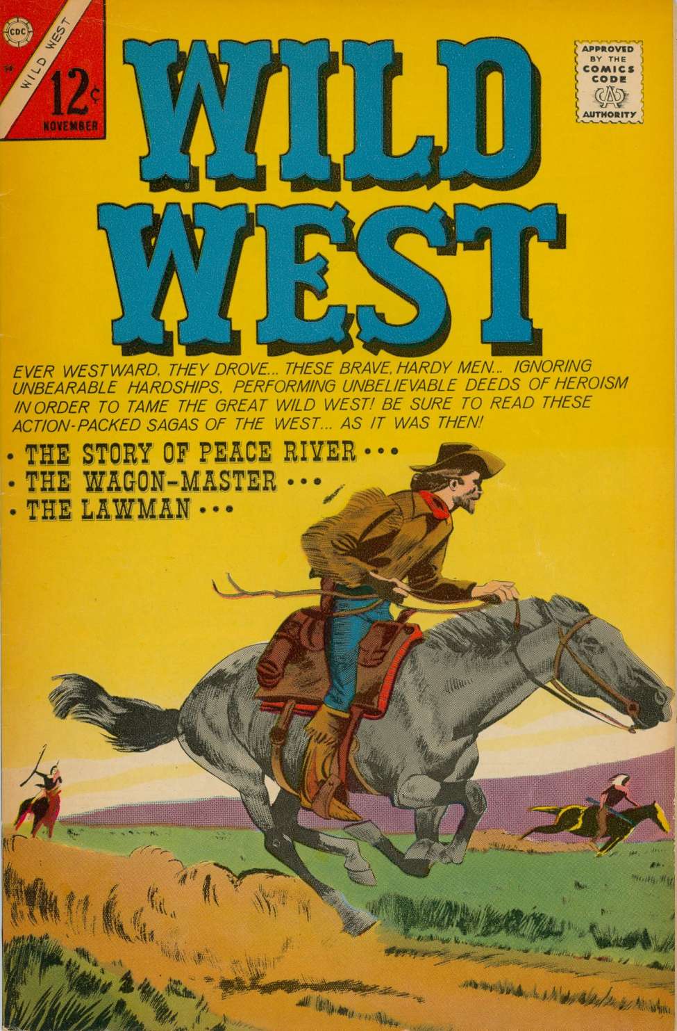 Comic Book Cover For Wild West 58 (alt)
