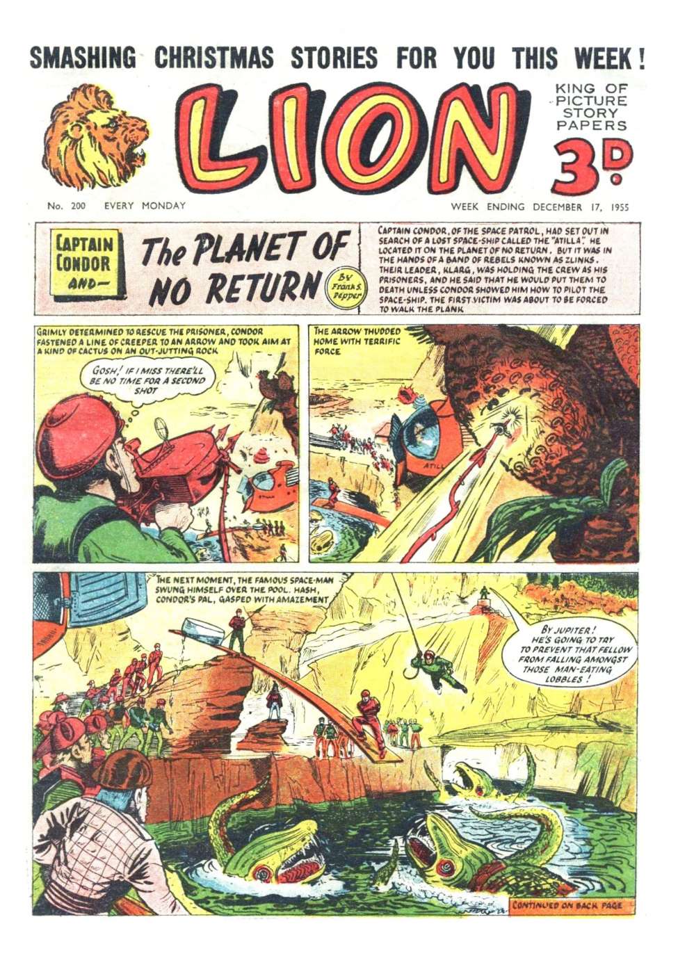 Comic Book Cover For Lion 200