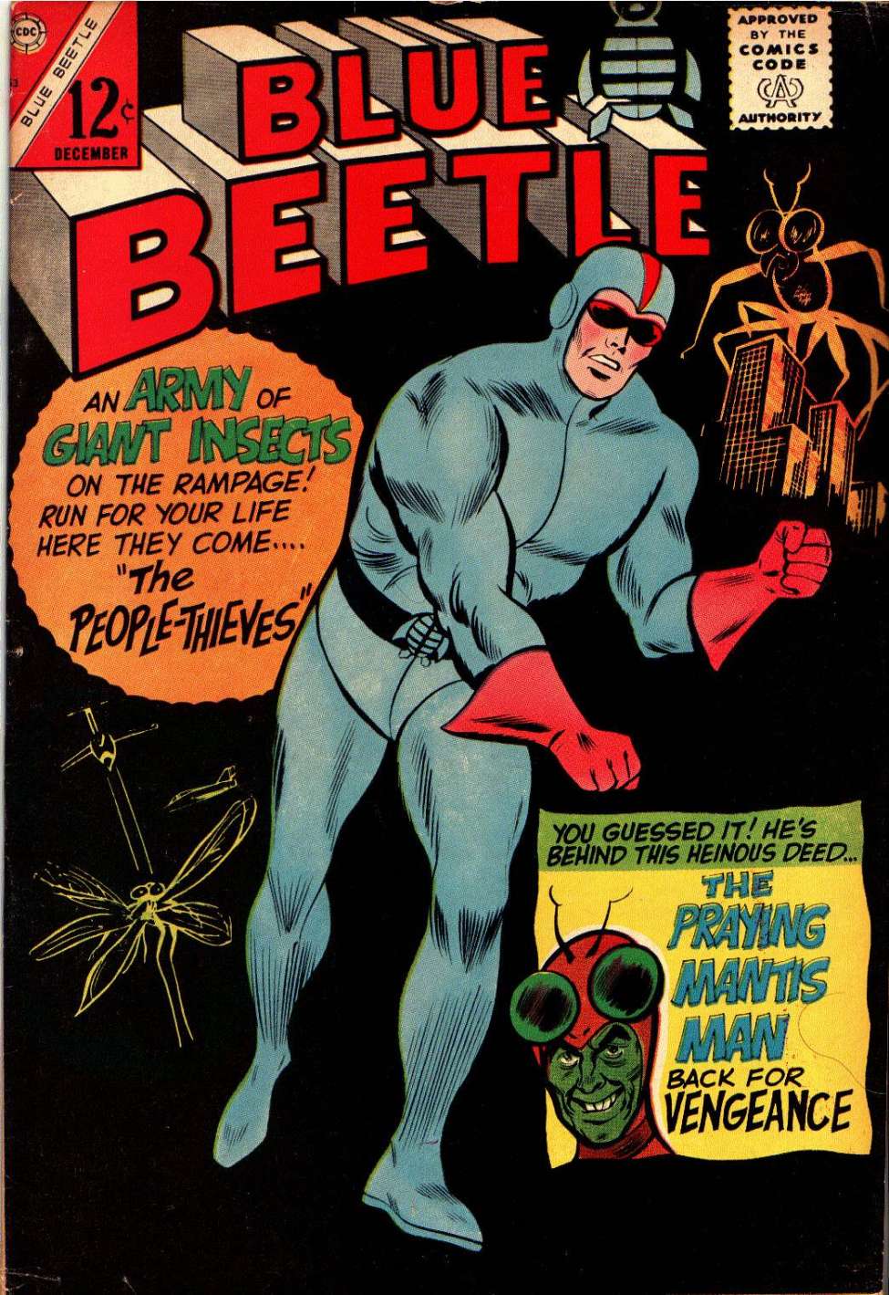 Comic Book Cover For Blue Beetle (1965) 53