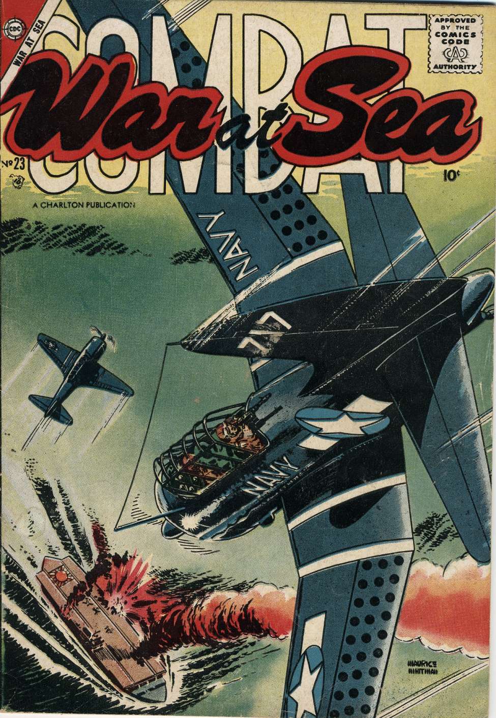 Comic Book Cover For War at Sea 23