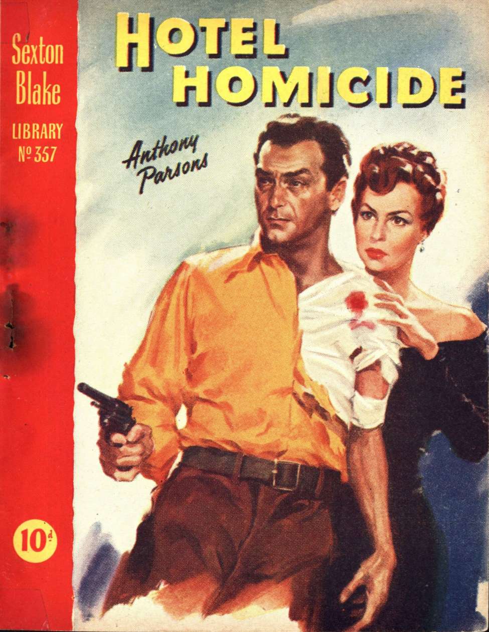 Book Cover For Sexton Blake Library S3 357 - Hotel Homicide