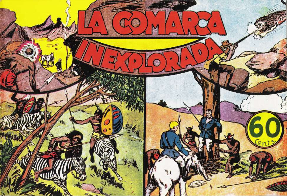 Comic Book Cover For Jorge y Fernando 21 - La comarca inexplorada