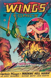 Large Thumbnail For Wings Comics 74 - Version 2