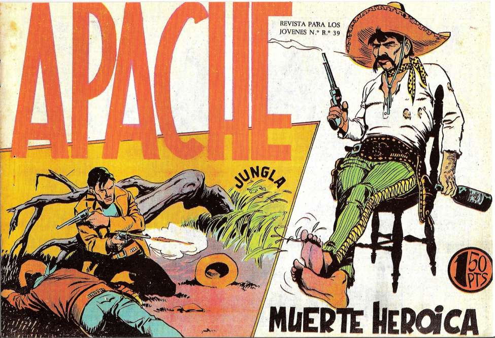 Comic Book Cover For Apache 23 - Muerte Heroica
