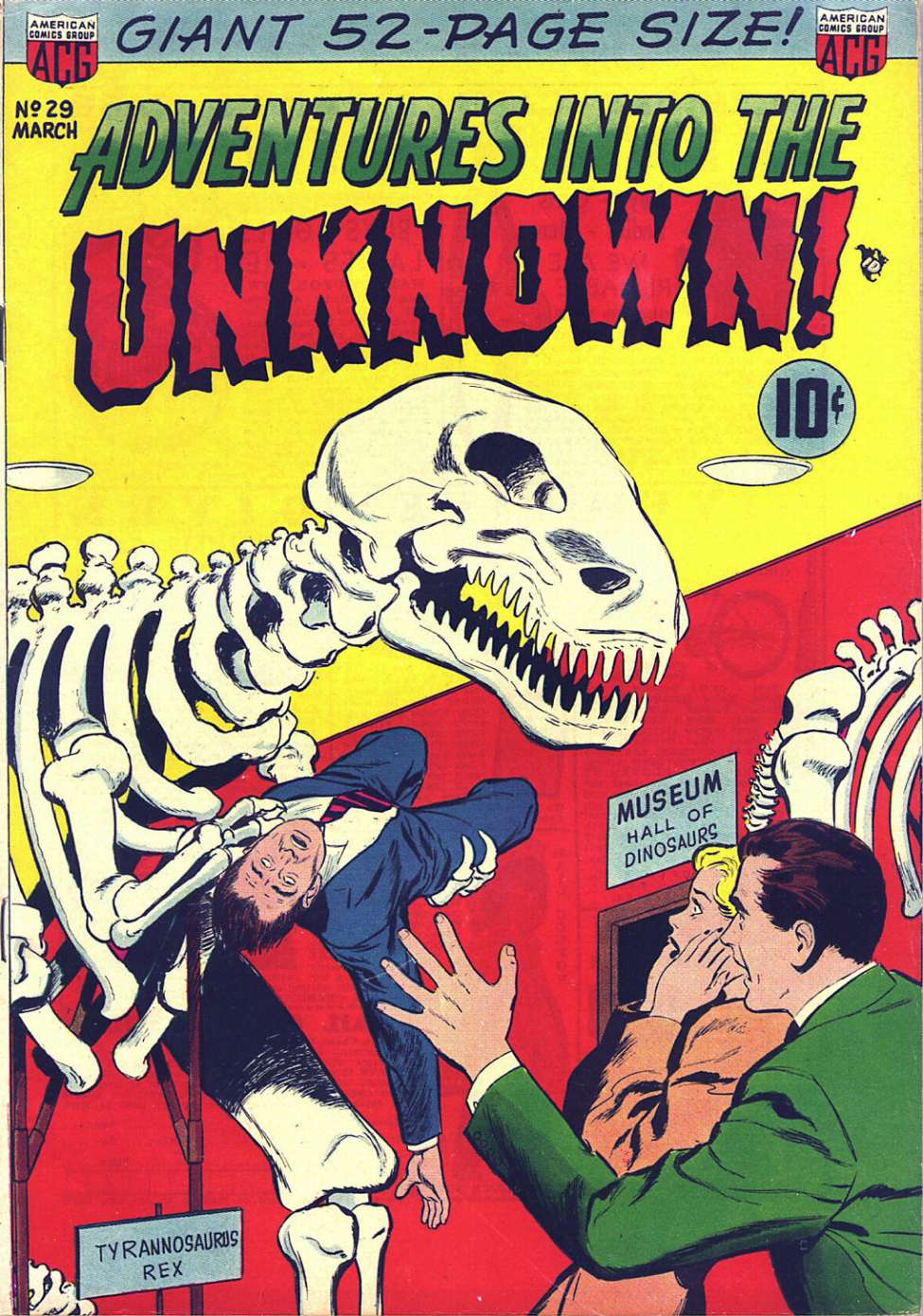 Comic Book Cover For Adventures into the Unknown 29