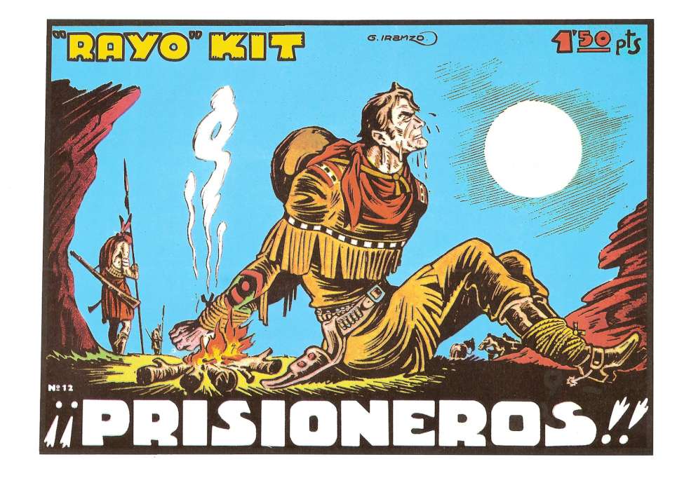 Comic Book Cover For Rayo Kit 12 - ¡¡Prisioneros!!
