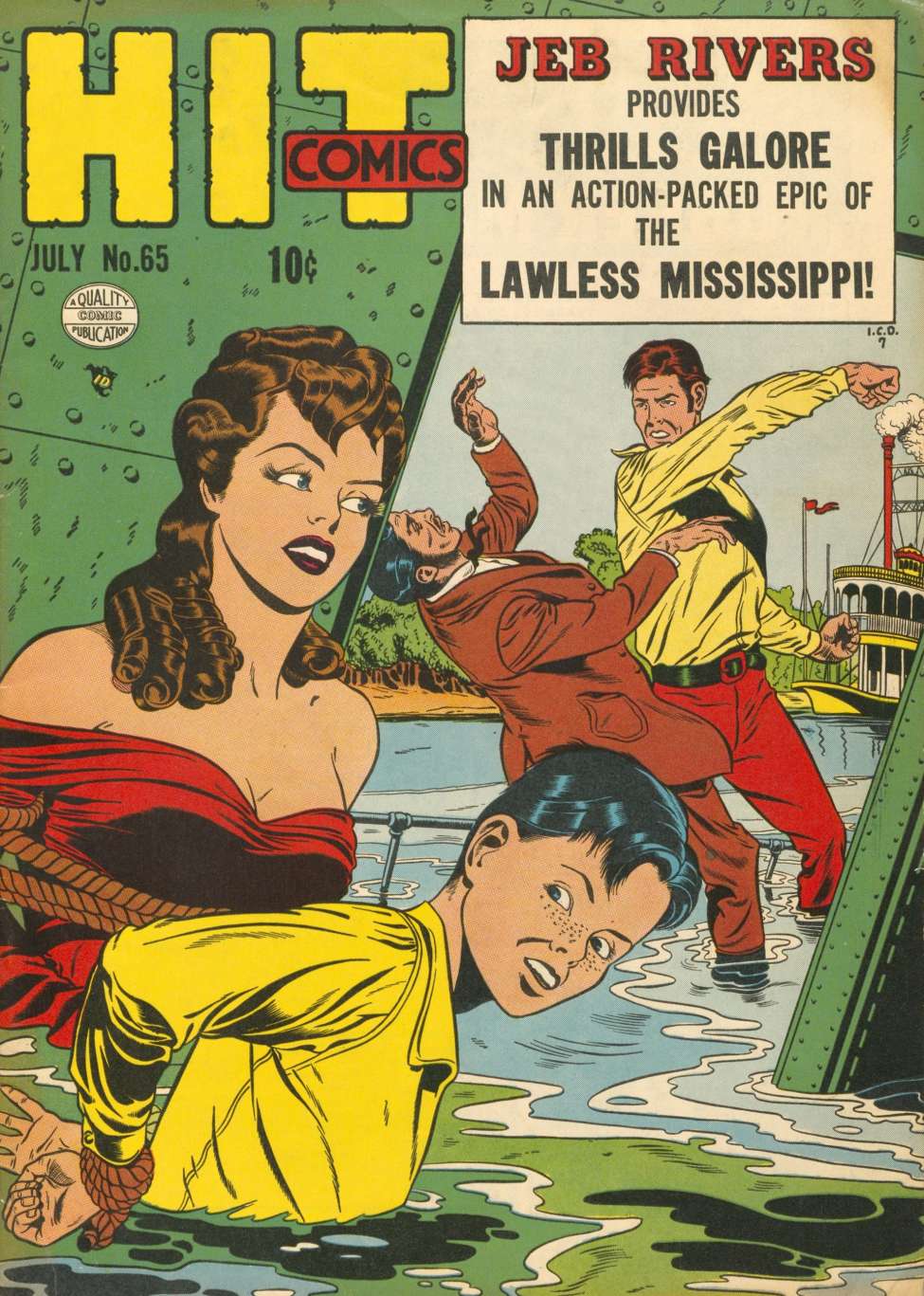 Comic Book Cover For Hit Comics 65