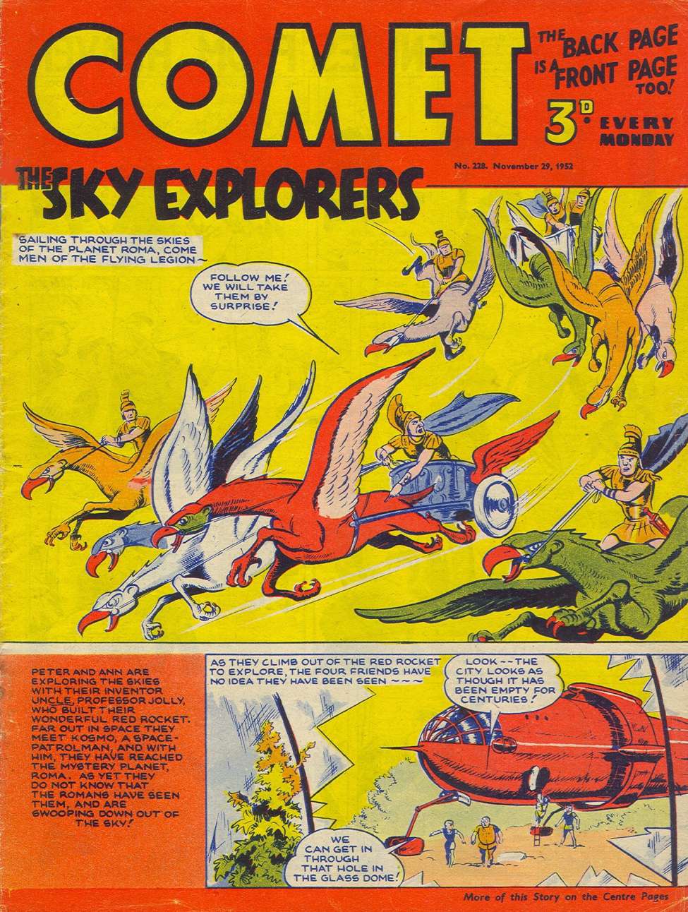 Book Cover For The Comet 228