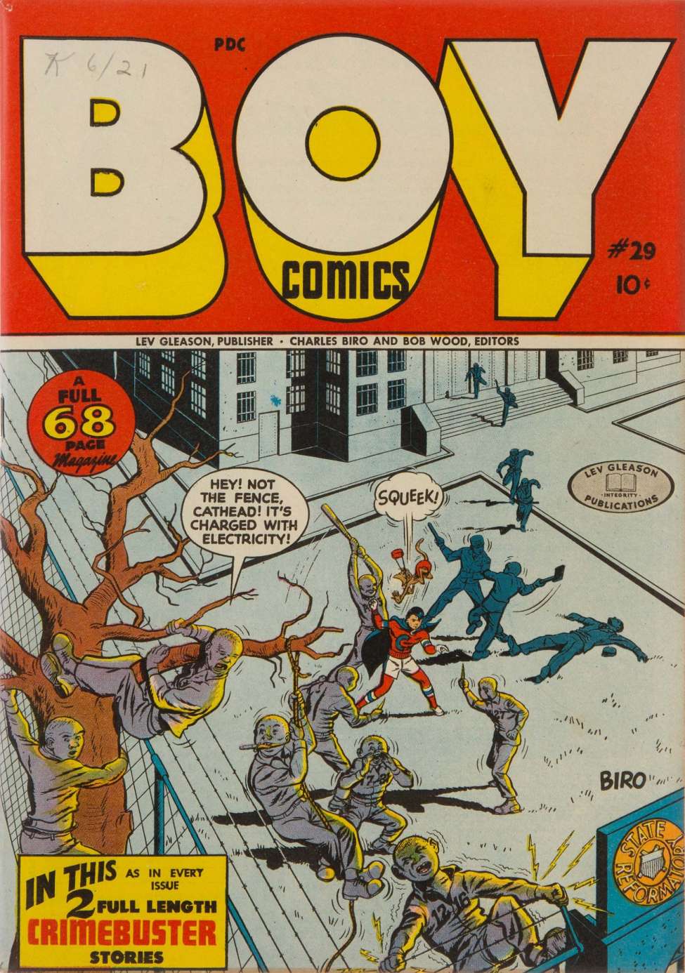 Book Cover For Boy Comics 29 - Version 1