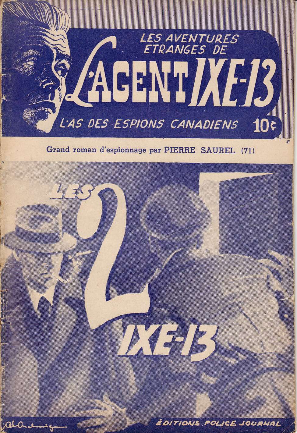 Book Cover For L'Agent IXE-13 v2 73 - Les deux IXE-13