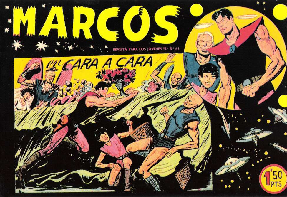 Comic Book Cover For Marcos 14 - Cara a Cara