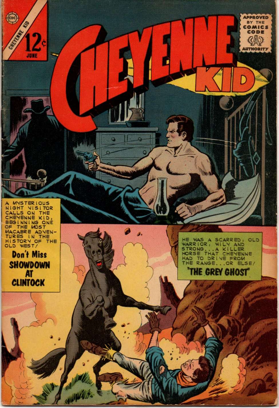 Comic Book Cover For Cheyenne Kid 40