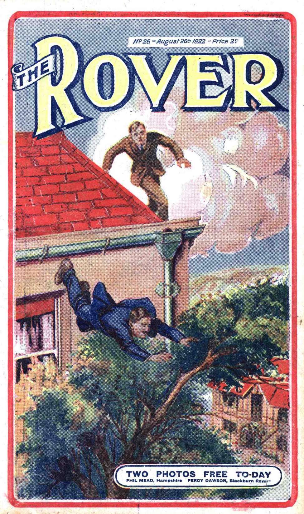 Comic Book Cover For The Rover 26