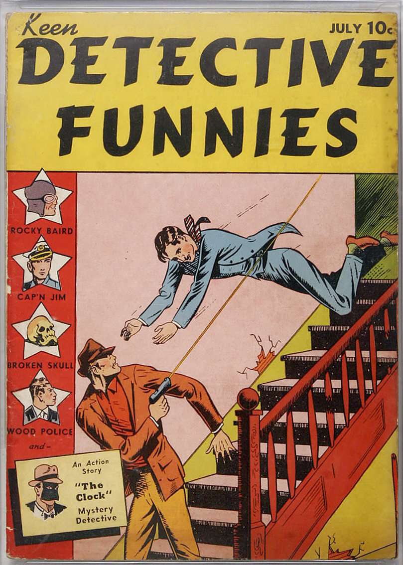 Book Cover For Keen Detective Funnies 1 v1 8