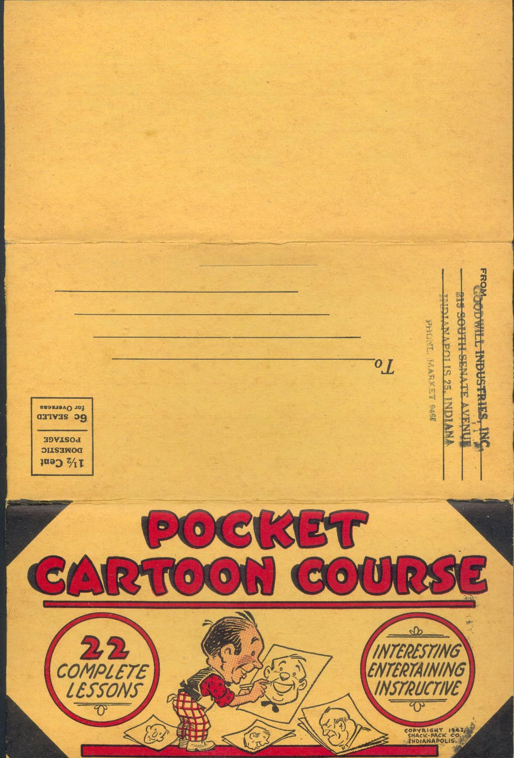 Book Cover For Pocket Cartoon Course