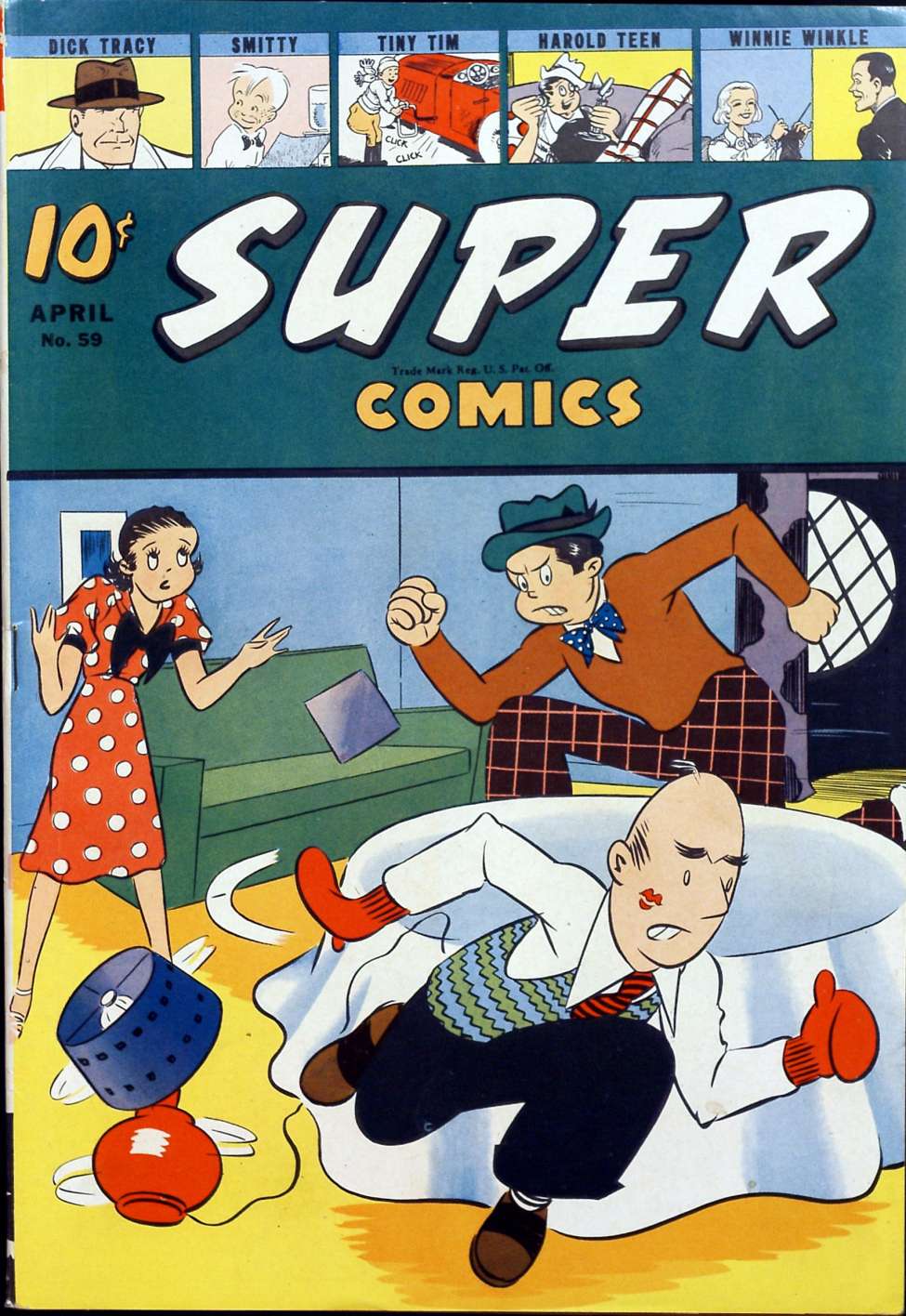 Book Cover For Super Comics 59