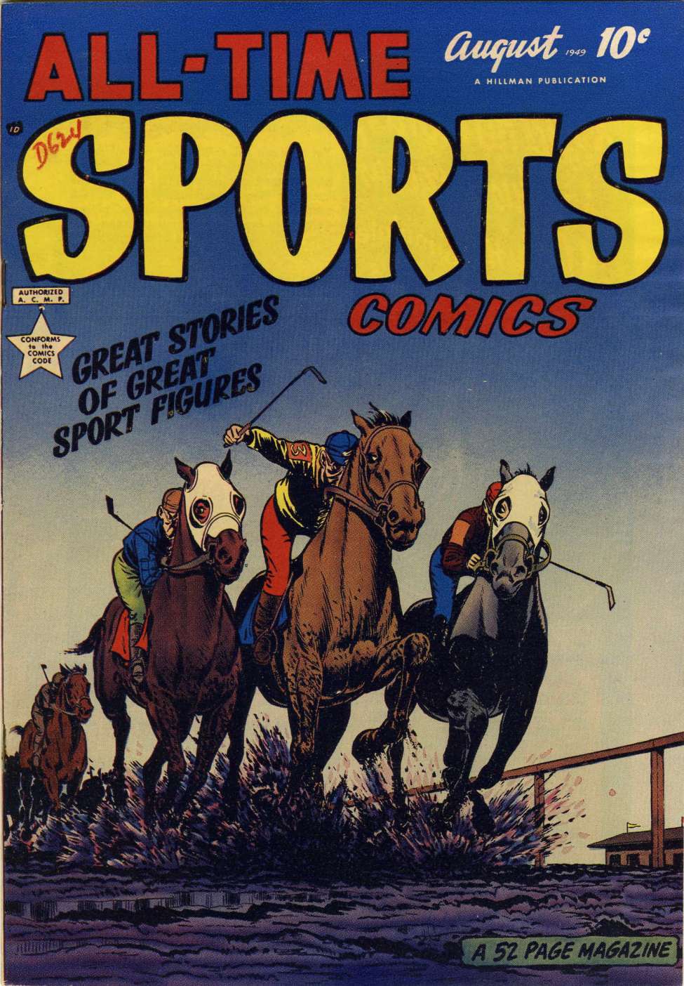 Comic Book Cover For All-Time Sports 6