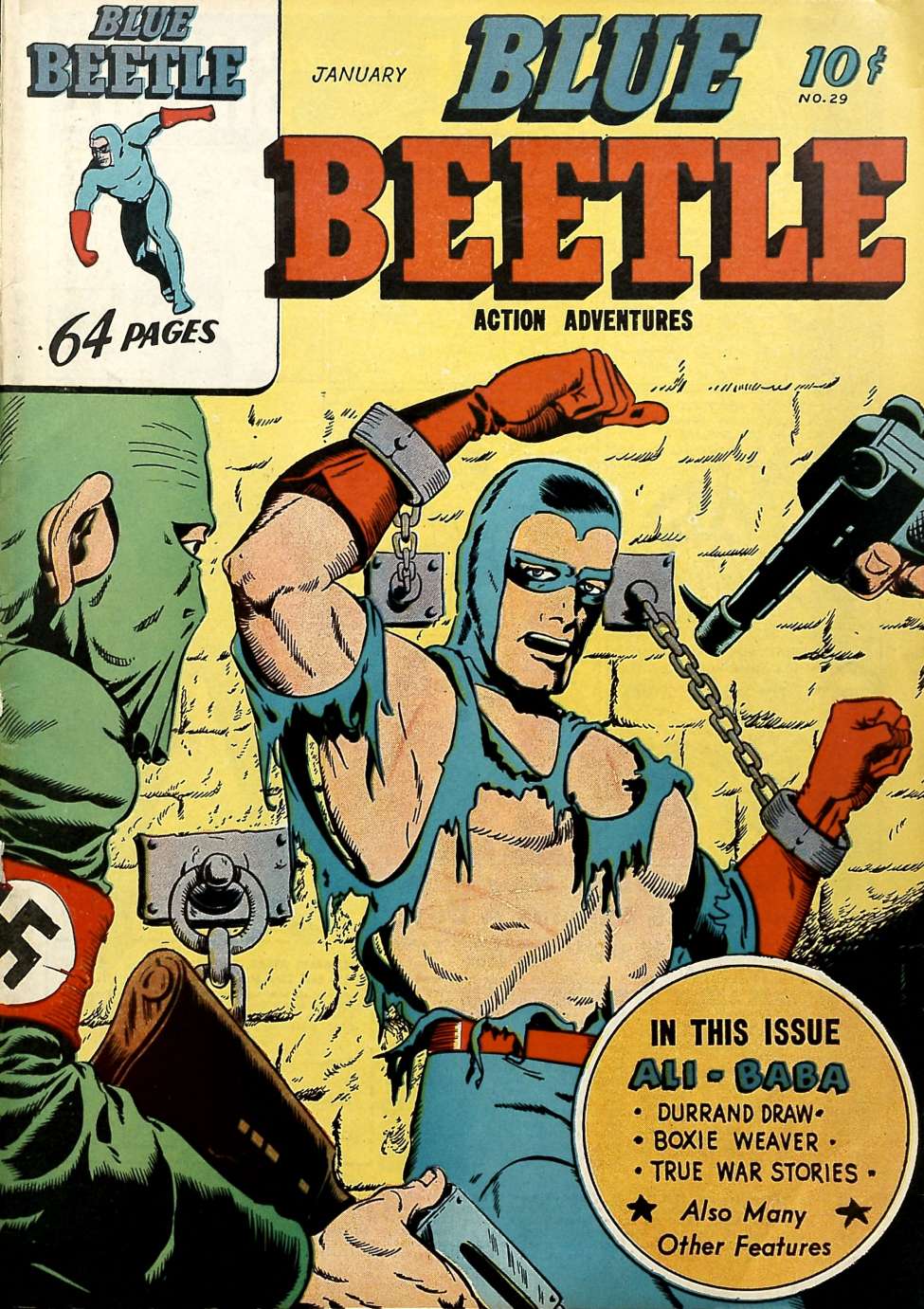 Comic Book Cover For Blue Beetle 29
