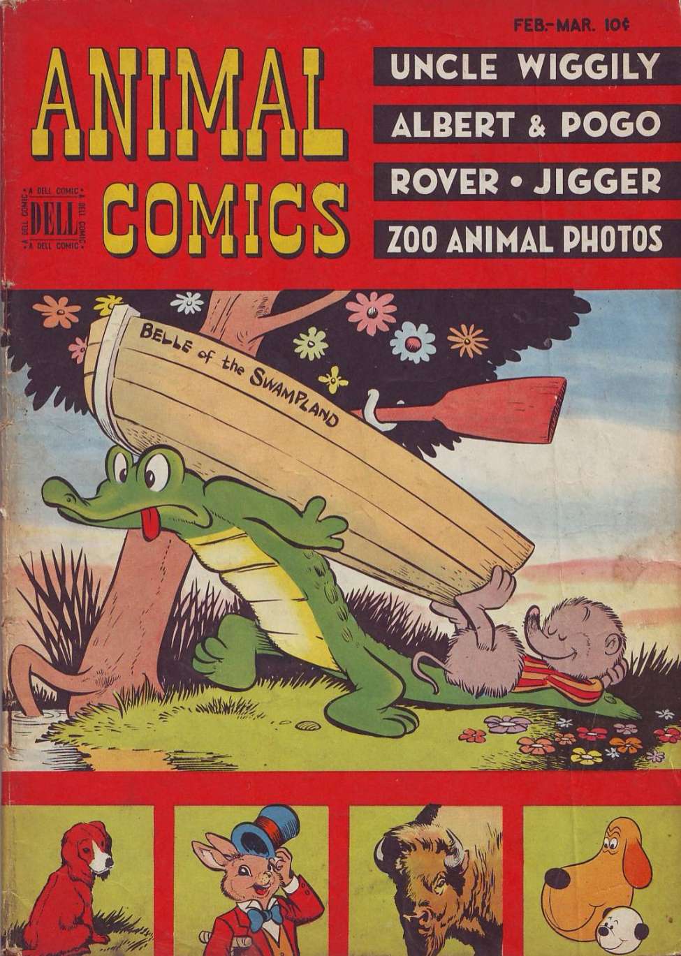 Book Cover For Animal Comics 25