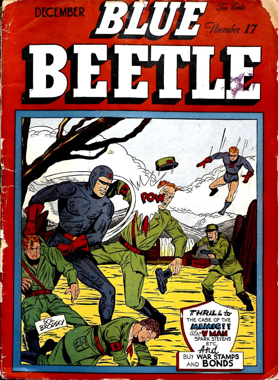 Book Cover For Blue Beetle 17