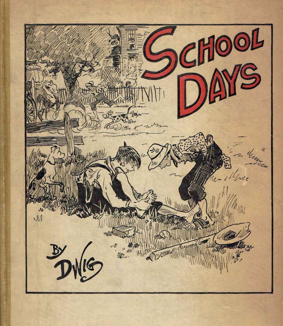 Book Cover For School Days