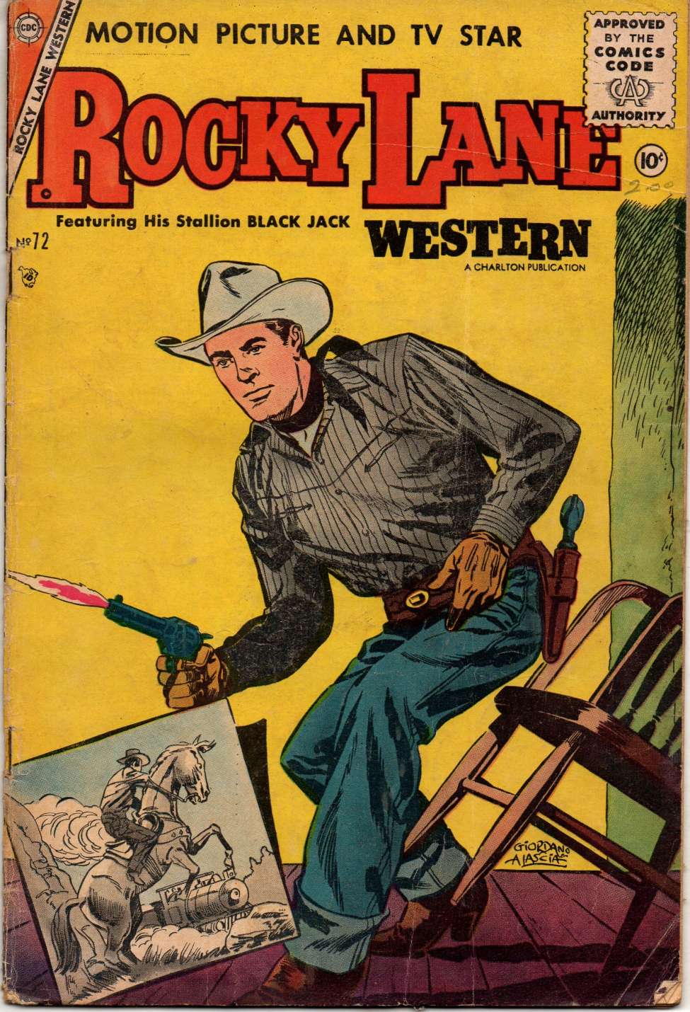 Book Cover For Rocky Lane Western 72