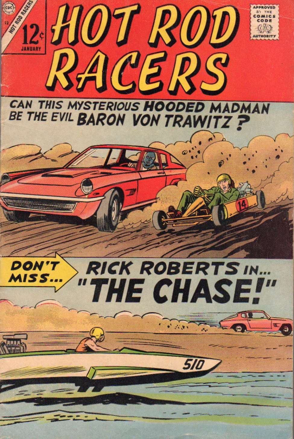 Book Cover For Hot Rod Racers 12