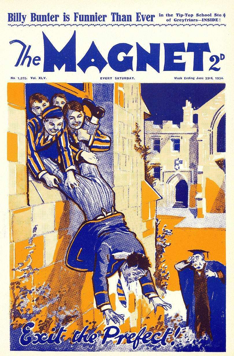 Book Cover For The Magnet 1375 - Backing Up Bunter!