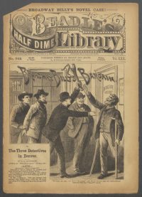 Large Thumbnail For Beadle's Half Dime Library 762 - Broadway Billy's Bargain