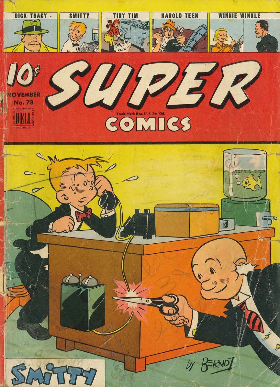 Book Cover For Super Comics 78