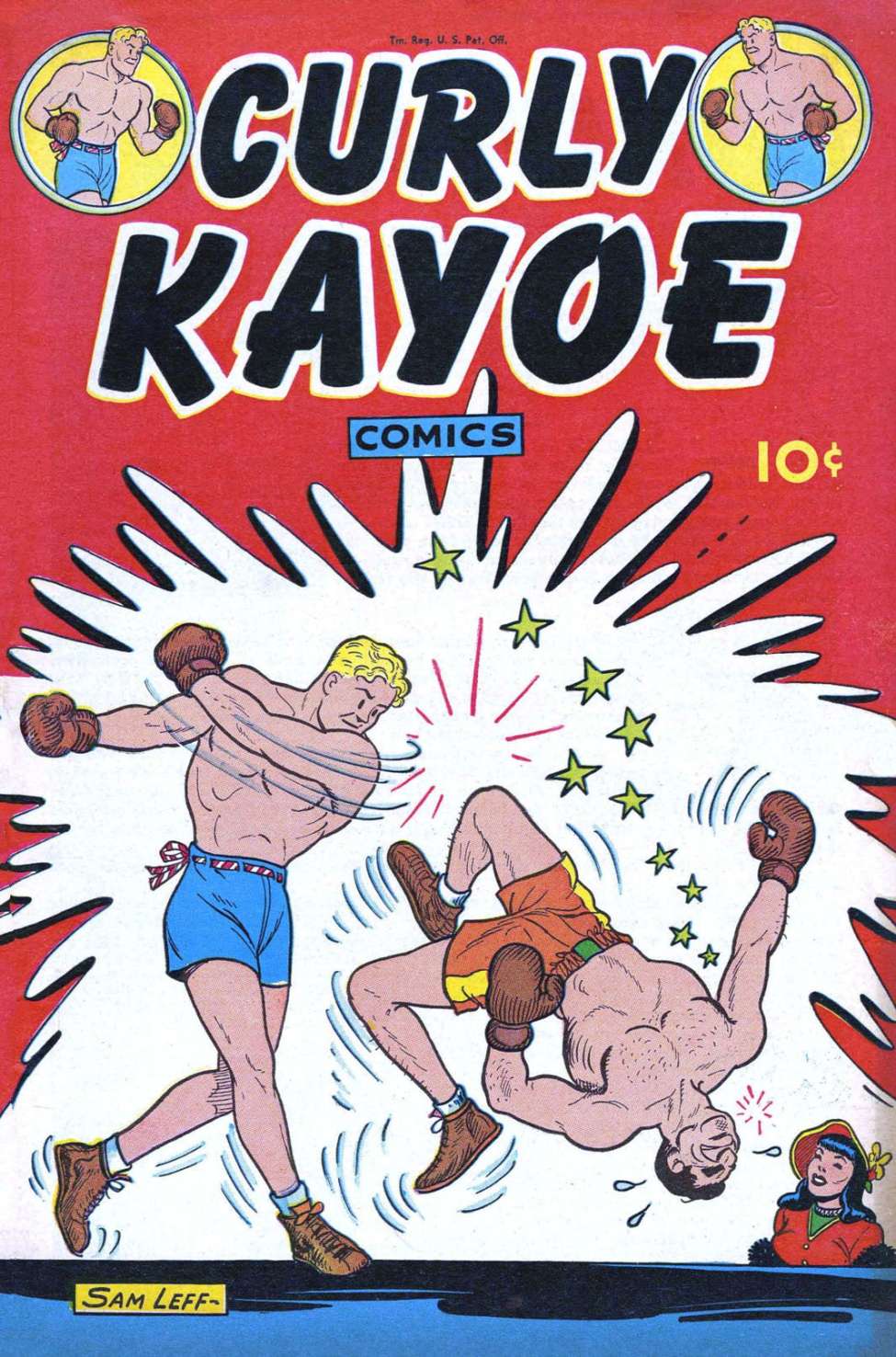 Comic Book Cover For Curly Kayoe 1